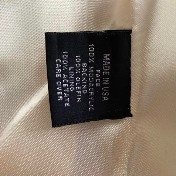 Vintage faux fur coat - Picture 5 of 6